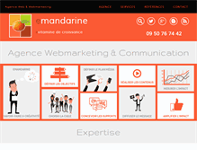 Tablet Screenshot of emandarine.com